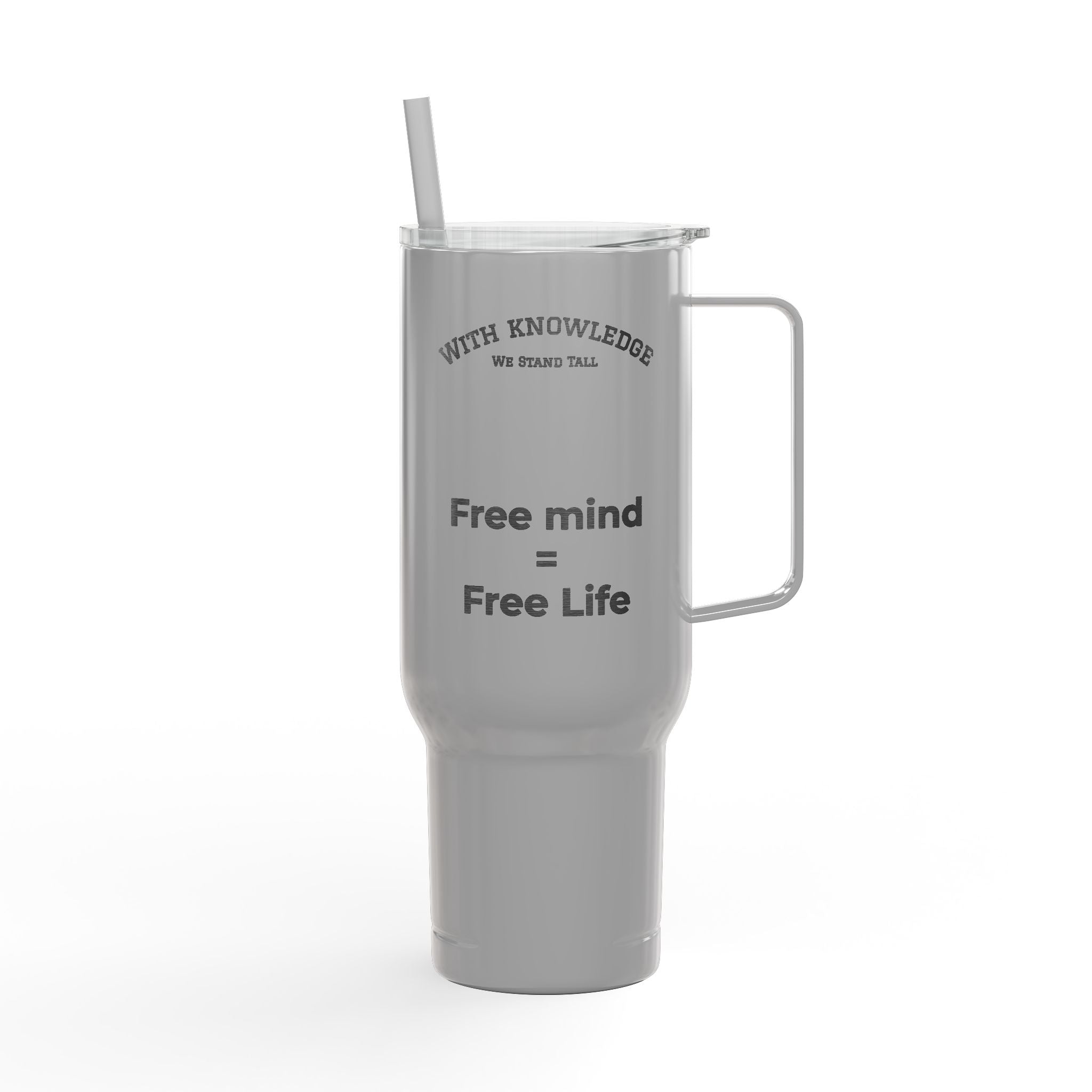 Liberty Foundation 40oz Engraved Insulated Tumbler with Lid & Straw