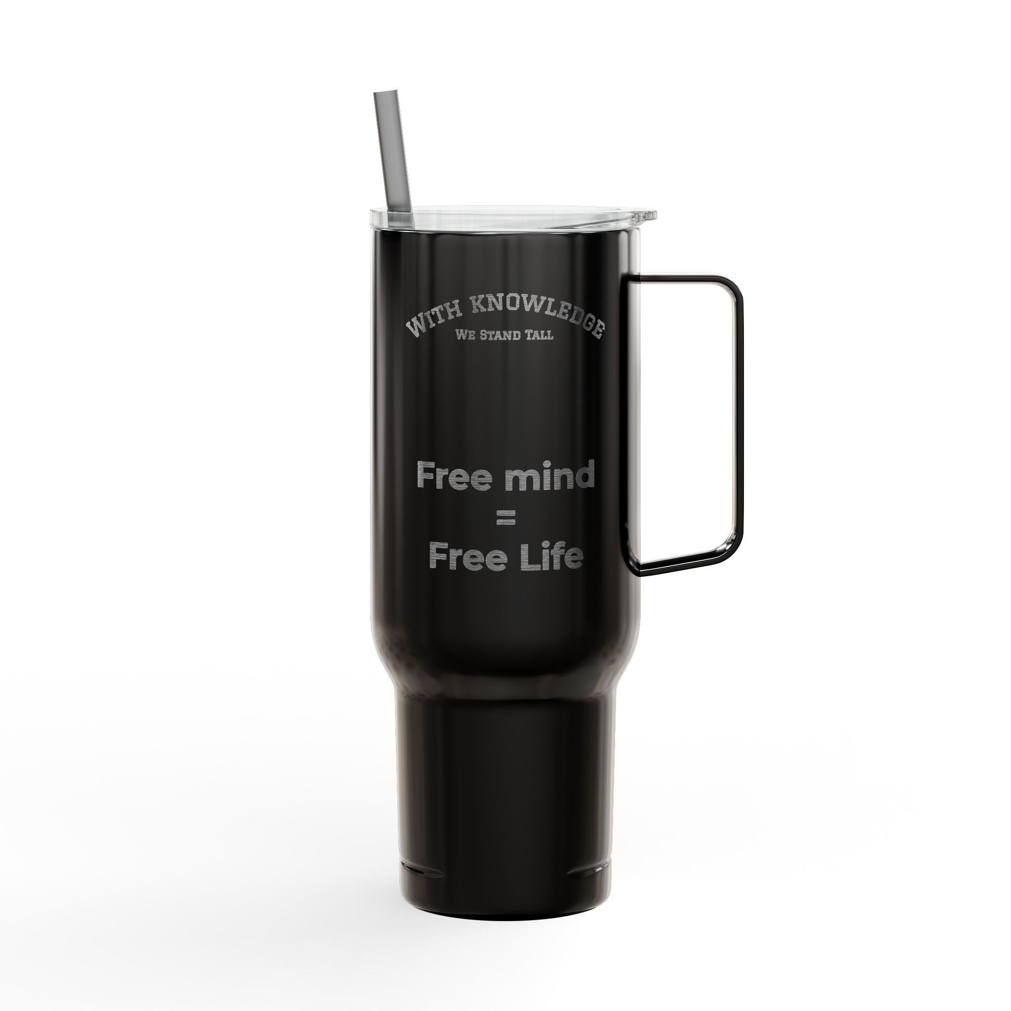 Liberty Foundation 40oz Engraved Insulated Tumbler with Lid & Straw