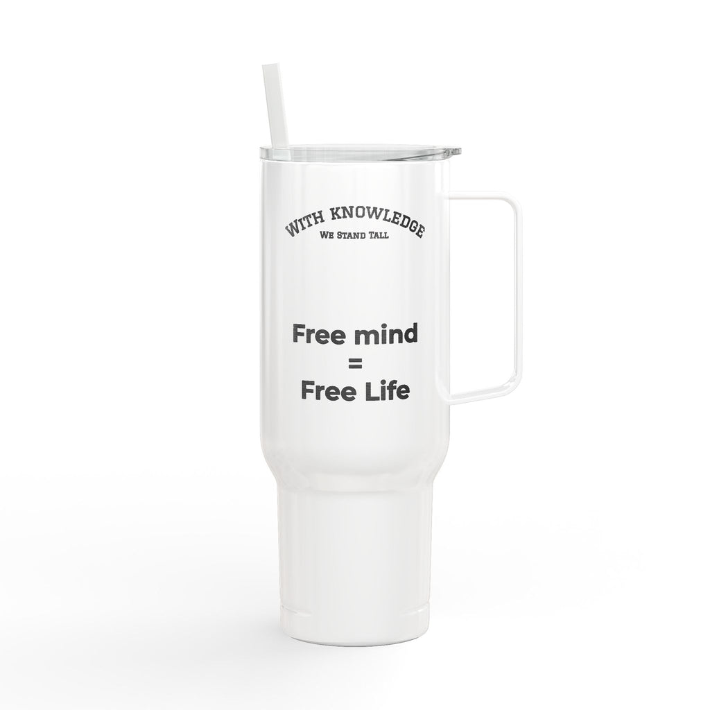 Liberty Foundation 40oz Engraved Insulated Tumbler with Lid & Straw