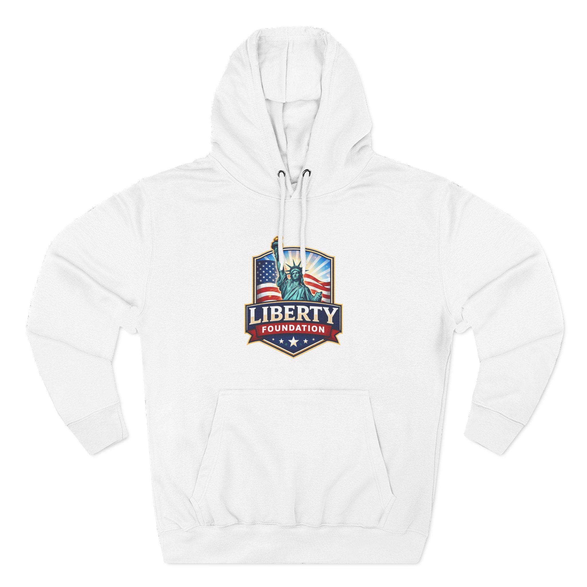 Three-Panel Fleece Hoodie