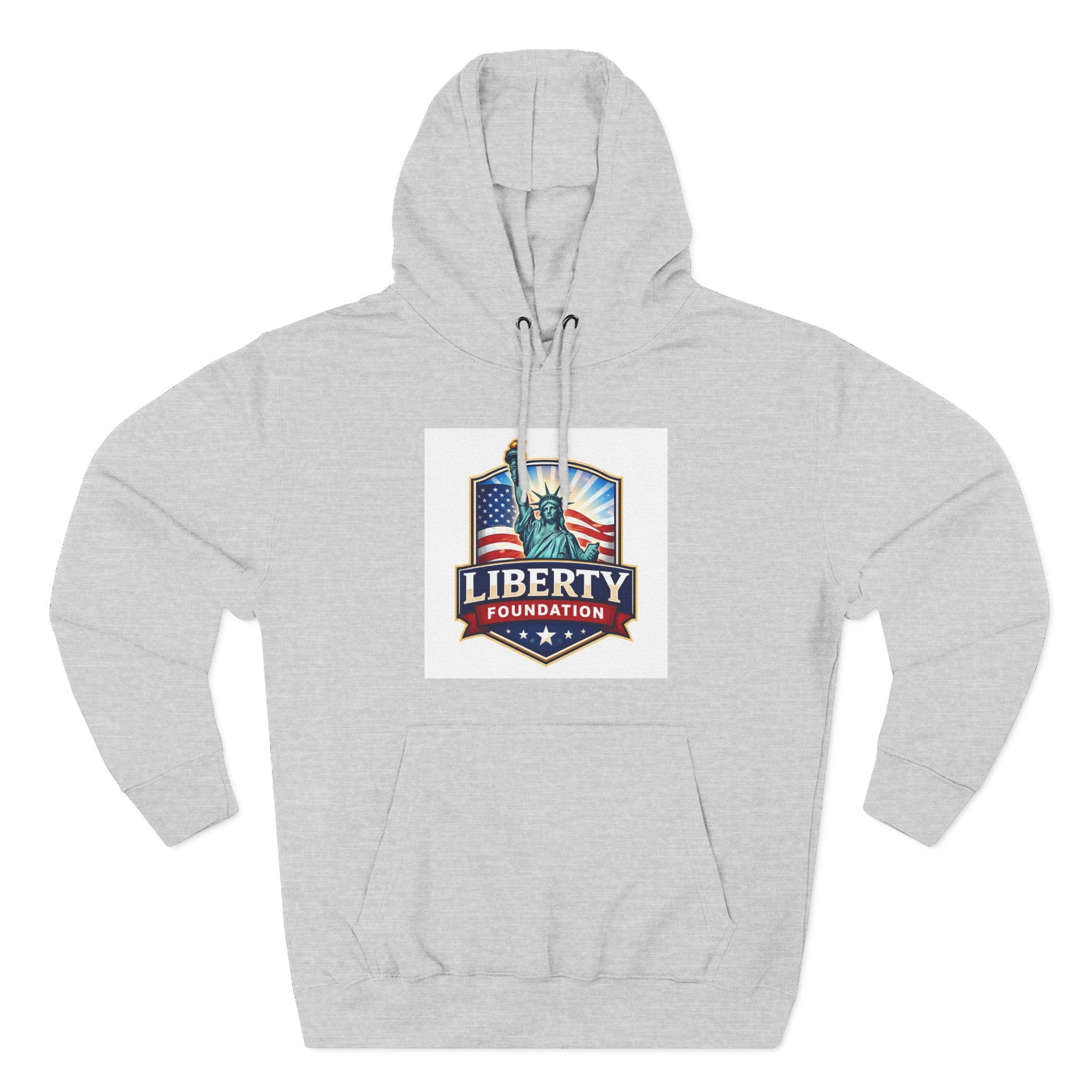 Three-Panel Fleece Hoodie