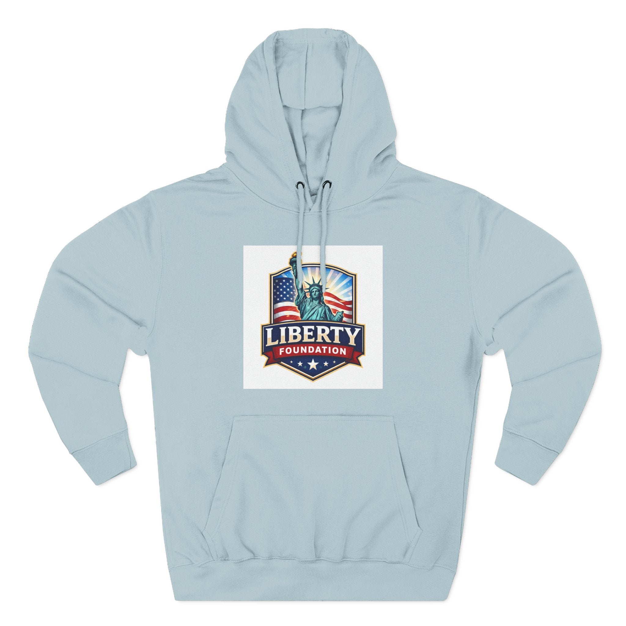 Three-Panel Fleece Hoodie