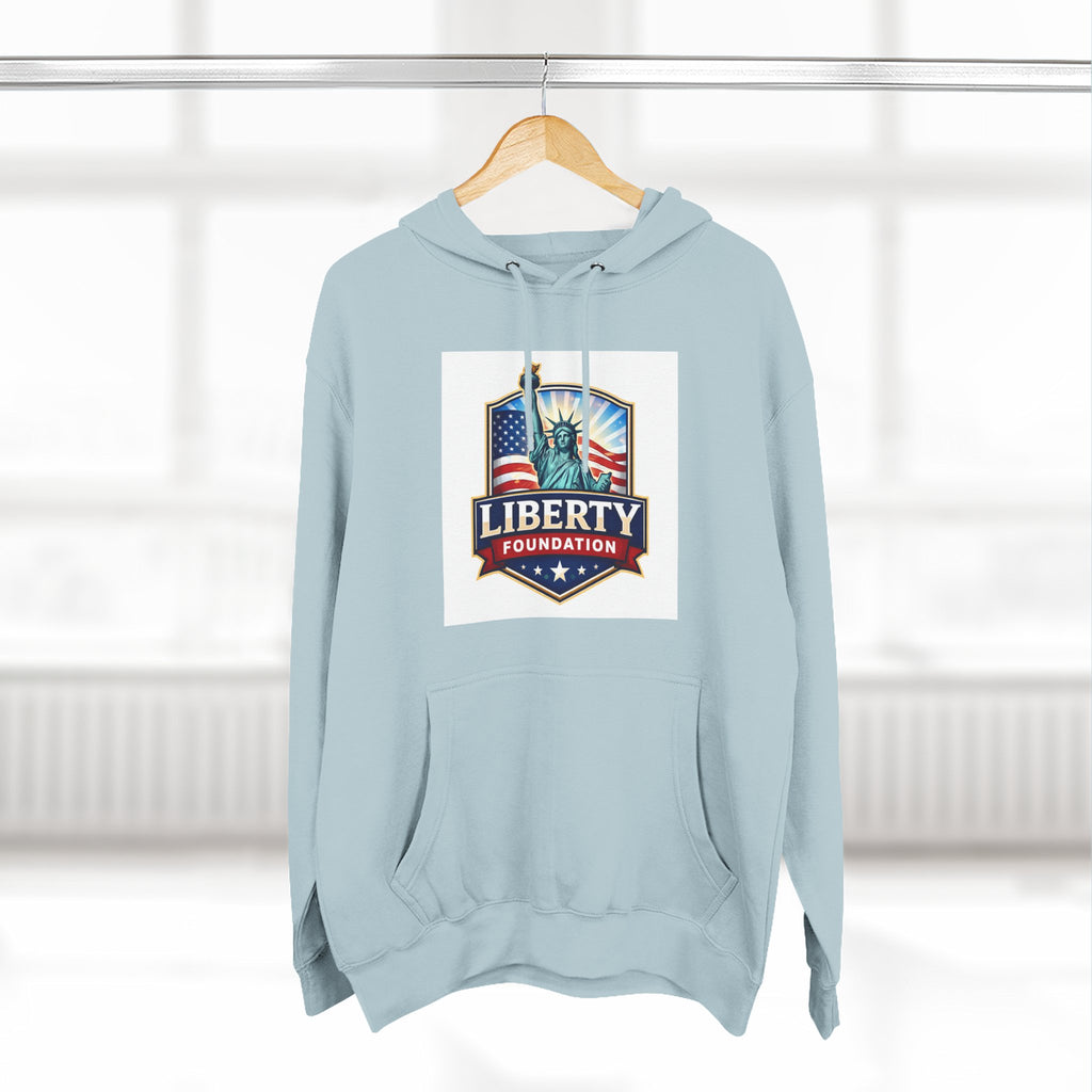 Three-Panel Fleece Hoodie