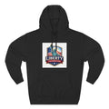 Three-Panel Fleece Hoodie