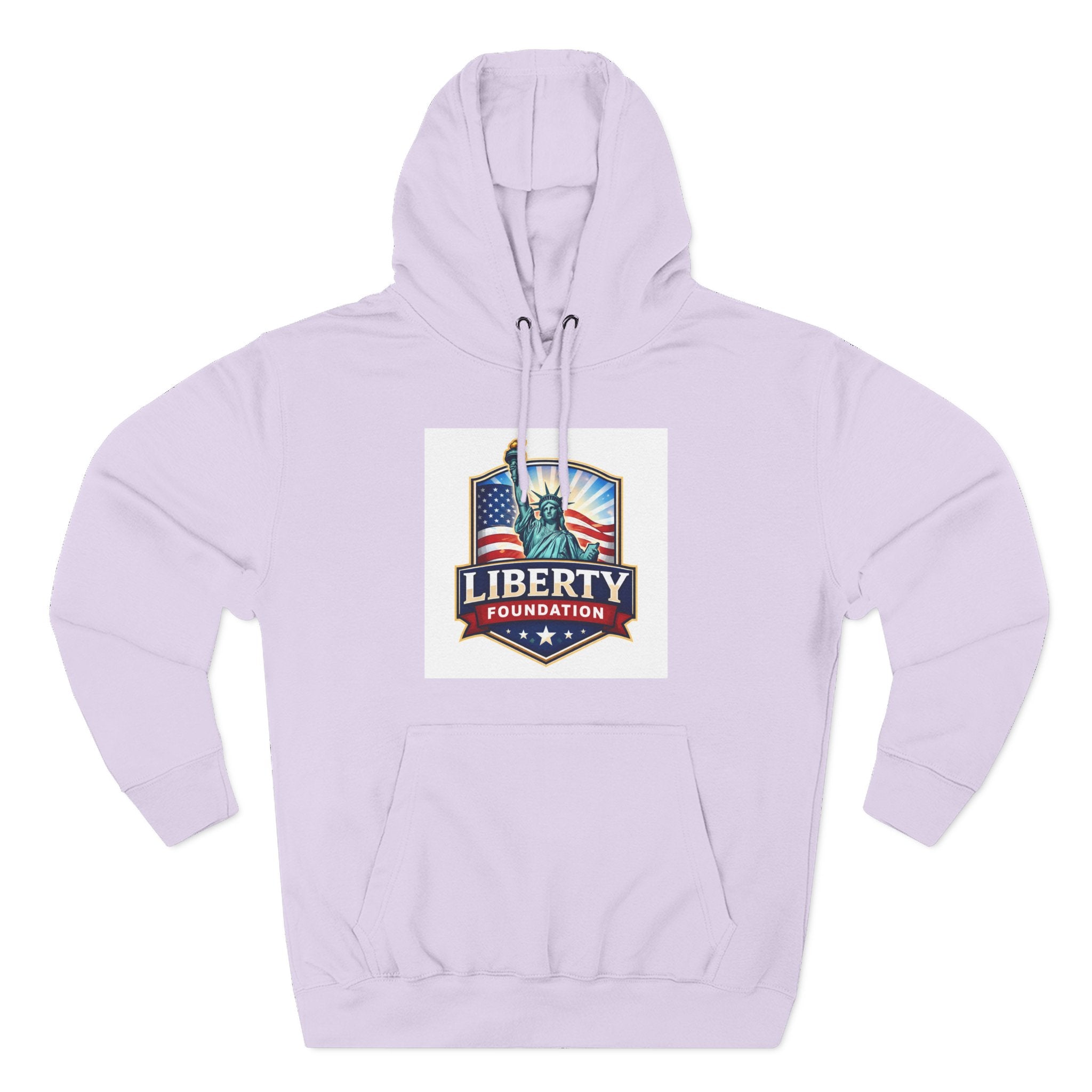 Three-Panel Fleece Hoodie