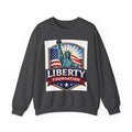 Liberty Foundation Sweatshirt – Statue of Liberty & American Flag Crewneck