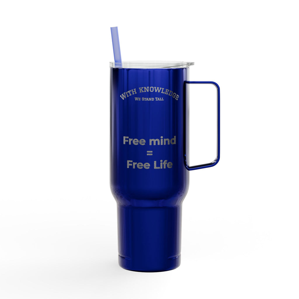 Liberty Foundation 40oz Engraved Insulated Tumbler with Lid & Straw