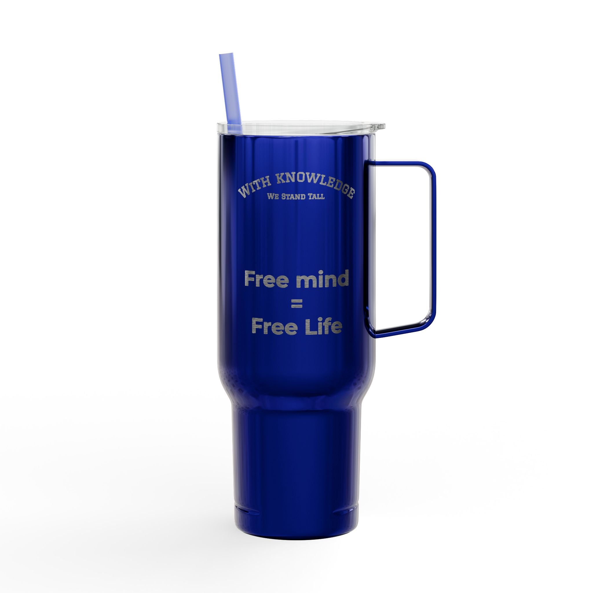 Liberty Foundation 40oz Engraved Insulated Tumbler with Lid & Straw